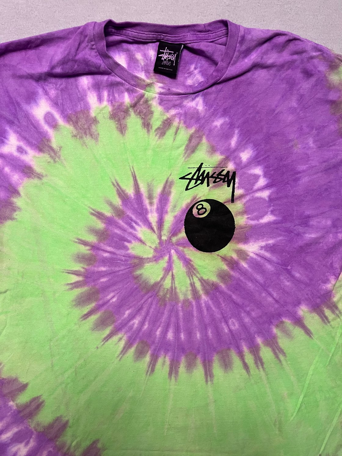 Image of Stussy 8 Ball Tie Dye