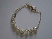 Image 9 of Armored Pearl Golden Necklace
