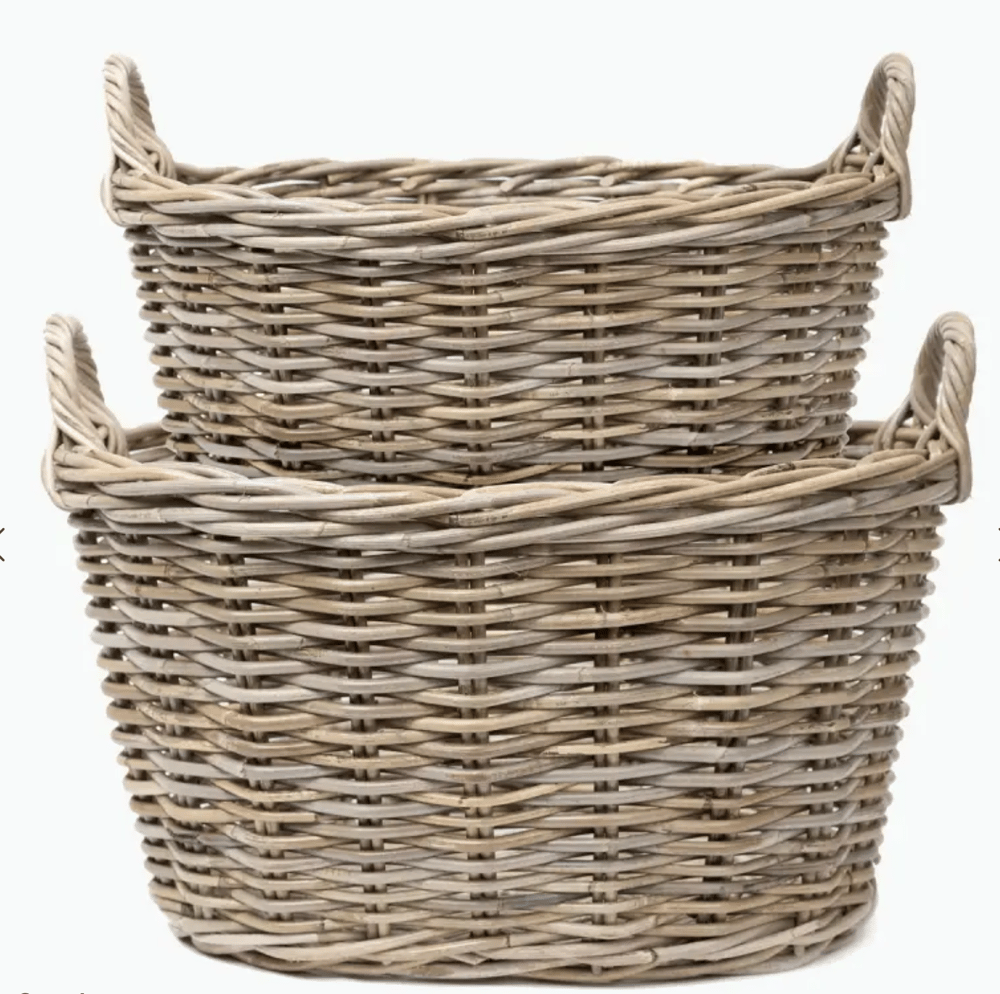Image of Oval Storage Basket 