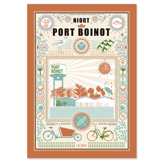 Image of affiche A4 Port Boinot