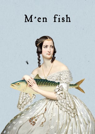 Image of carte postale m'en fish