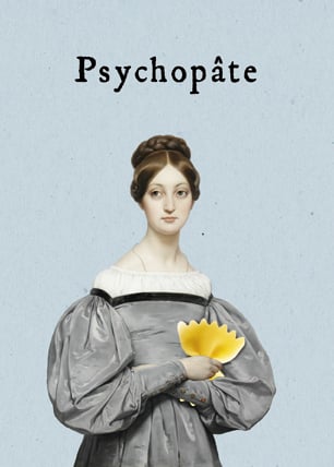 Image of carte postale psychopâte