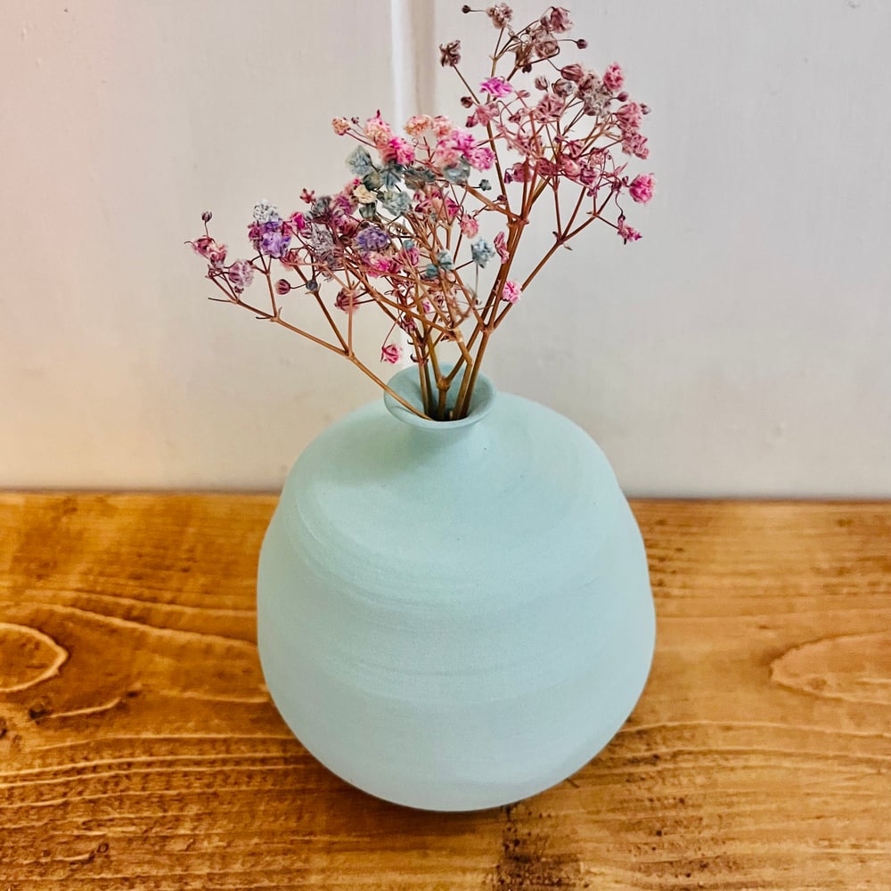 Image of Aqua Bud Vase