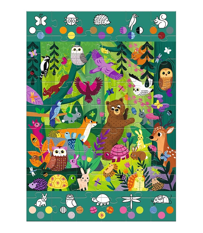 Image of Djeco Giant Puzzle Observation Forest