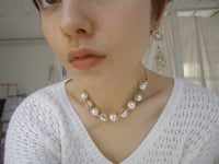 Image 1 of Reflector Flower single earring