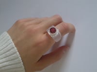 Image 15 of Red Stone and White Dress