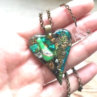 Image 3 of Green Elixir Heart Pendant