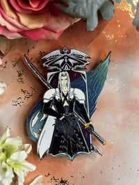 Image 3 of The Silver SOLDIER Enamel Pin