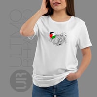 Image 1 of T-Shirt Donna G - Gaza Vive (UR116)