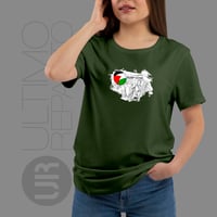 Image 4 of T-Shirt Donna G - Gaza Vive (UR116)