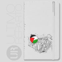 Image 2 of Notebook A5 15X21, Copertina rigida, elastico - Gaza Vive (UR116)