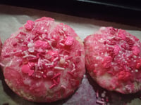 Strawberry Barbie Cookies 