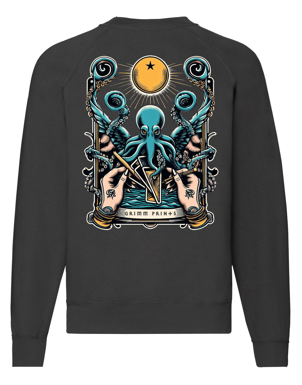 American Traditional Octopus hoodie/jumper