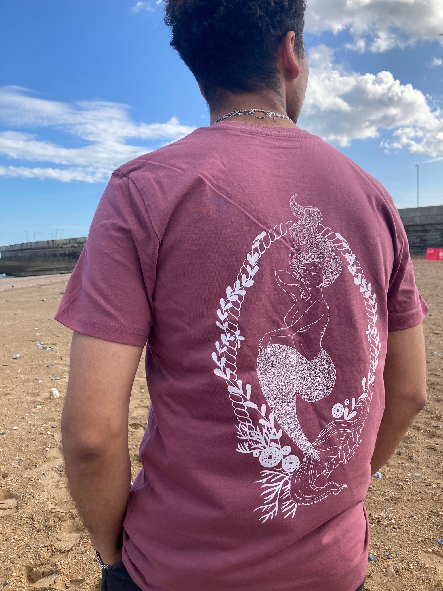 Image of Mermaid T-shirt Pink