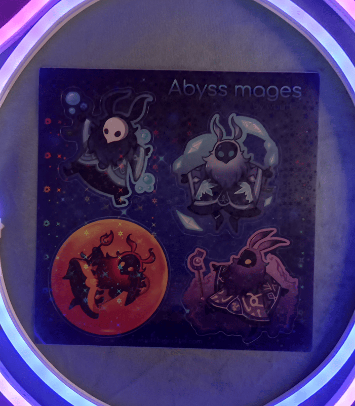 Abyss Mages Sticker Sheet