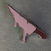 Knife enamel pin