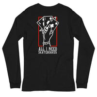 Image 1 of High card unisex Long Sleeve Tee