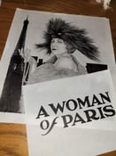 Image of A Woman of Paris Original inks