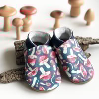 Image 1 of Mushroom INCH BLUE SOFT SOLE SHOES