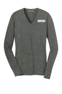 Image 2 of Port Authority Ladies V-Neck Sweater LSW285