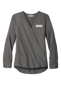 Image 3 of Port Authority Ladies Wrap Blouse LW702