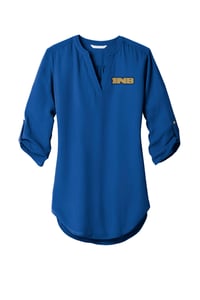 Image 1 of Port Authority Ladies 3/4 Sleeve Tunic Blouse. LW701