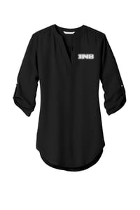 Image 1 of Port Authority Ladies 3/4 Sleeve Tunic Blouse LW701