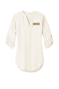 Image 3 of Port Authority Ladies 3/4 Sleeve Tunic Blouse LW701