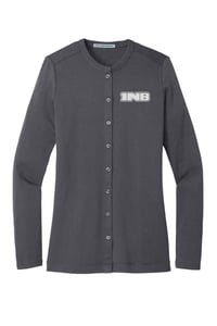 Image 3 of Port Authority Ladies Concept Stretch Button Front Cardigan LM1008