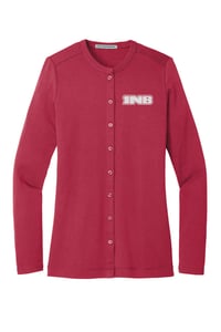 Image 4 of Port Authority Ladies Concept Stretch Button Front Cardigan LM1008