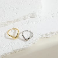 Image 1 of Gold Plated Open Ring