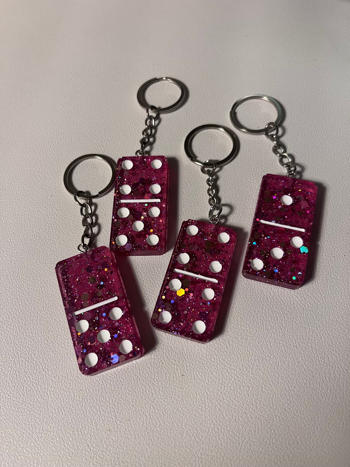 Image of Domino keyring