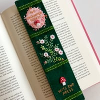 Image 4 of PDF downloadable pattern - The Enchanted Forest Bookmark