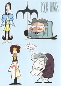 Poor Things Mini Sticker Sheet 
