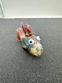 Image 1 of Sarah Krunk Dry Pipe - Milli Fish with Orange Tail