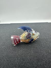 Image 3 of Sarah Krunk Fish Dry Pipe Milli with Red Tail