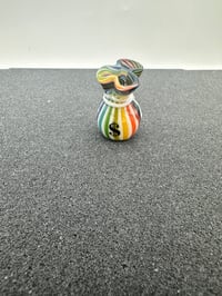 Image 1 of Rainbow Money Bag - JAG Glass #22