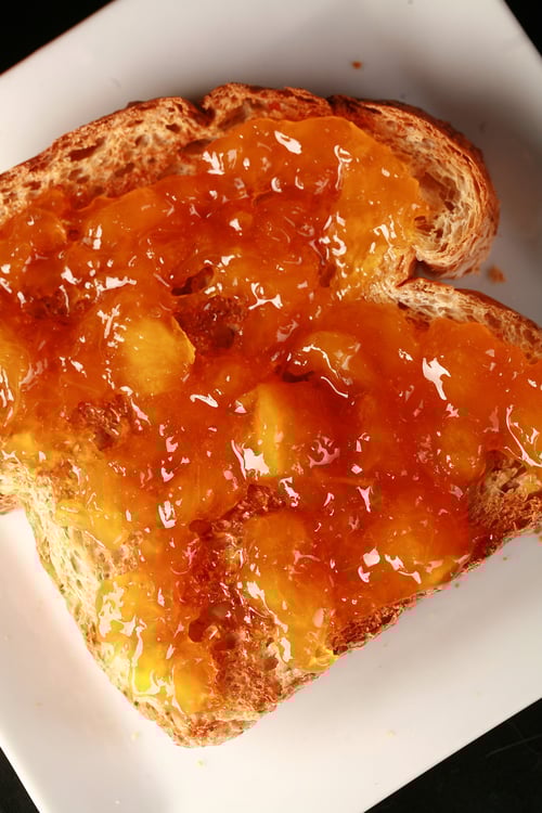 Image of Sugar Free Peach Bourbon Jam