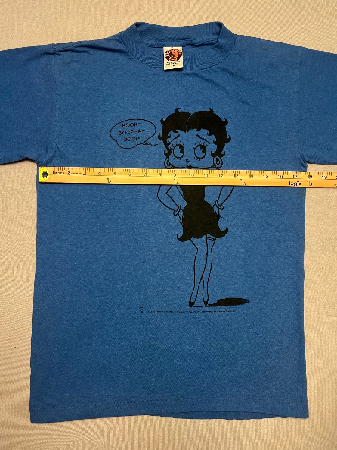 Image of Betty Boop Small Blue