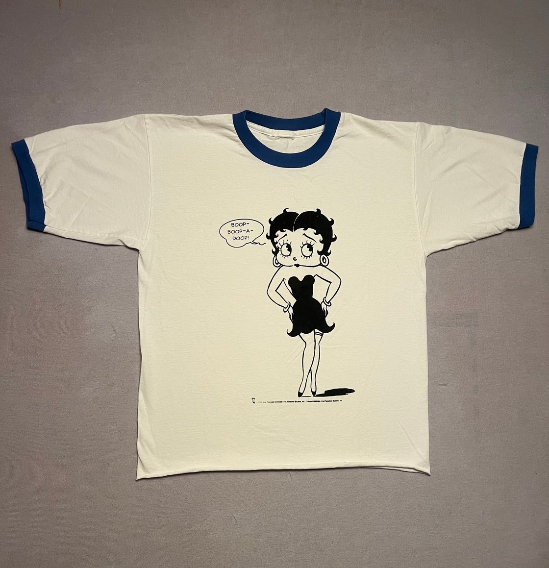 Image of Betty Boop Large Blue Ringer