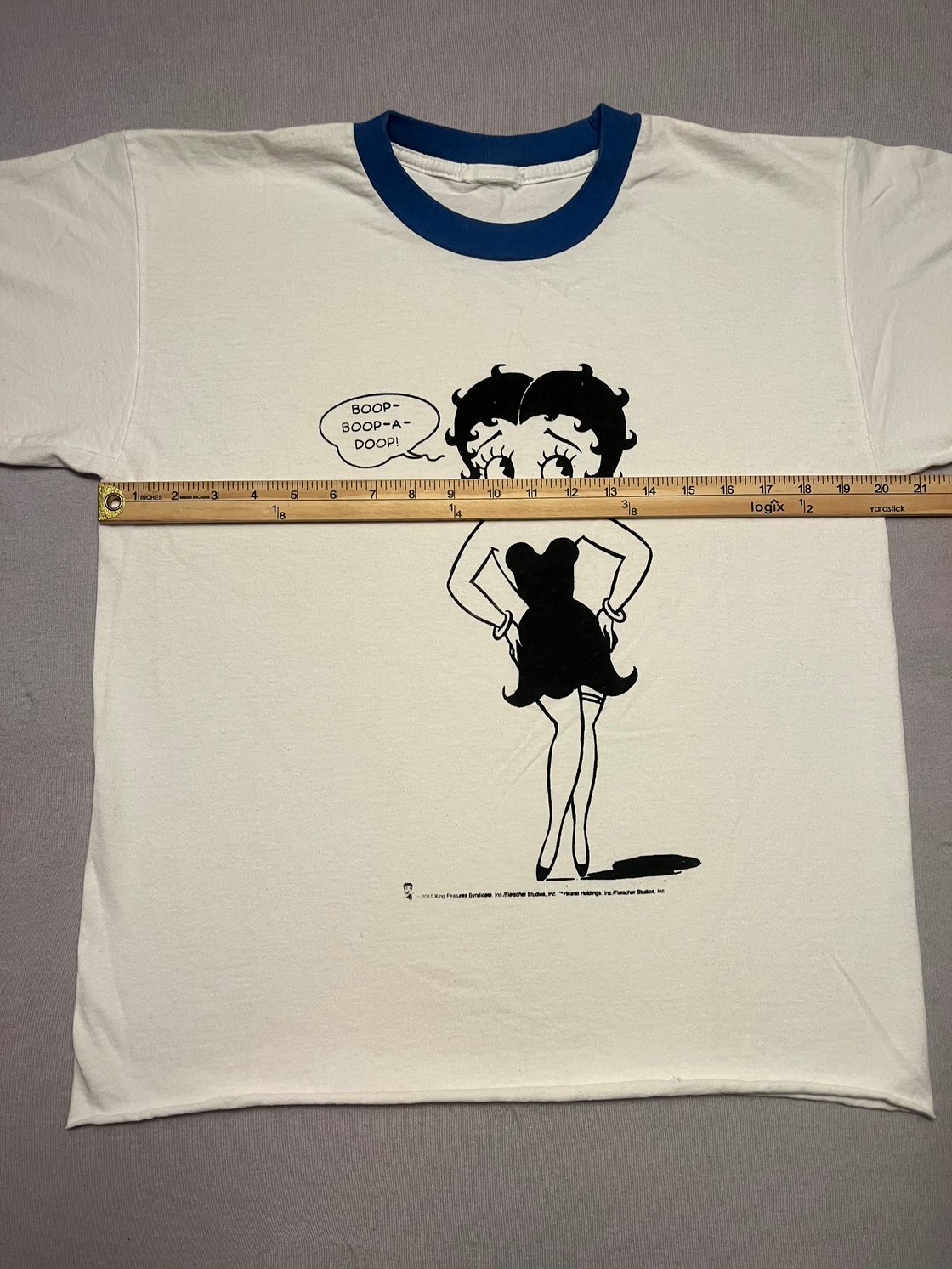 Image of Betty Boop Large Blue Ringer