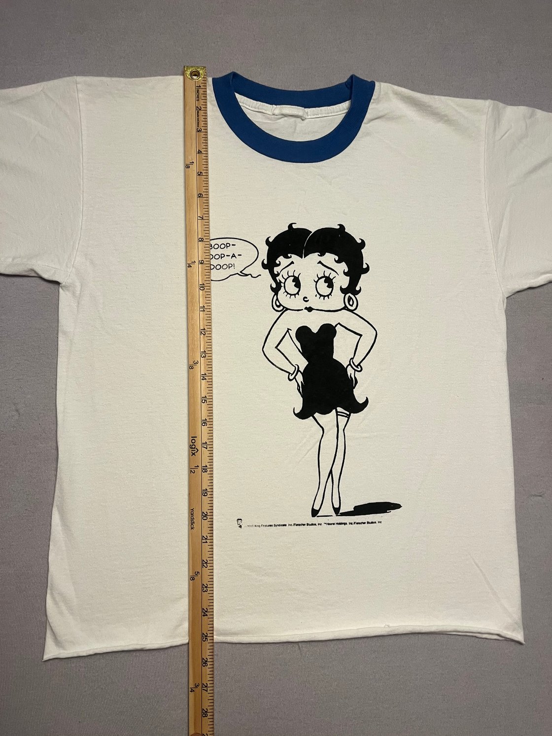 Image of Betty Boop Large Blue Ringer