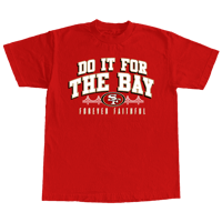 "Do It For The Bay" Champion Collection in  Red Shirt