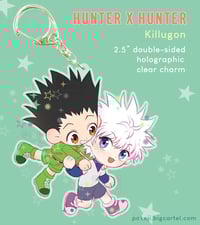 Hunter X Hunter holo charm
