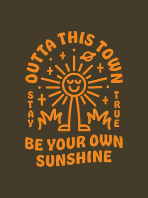 Image of Be Your Own Sunshine T-Shirt | Army 🌞