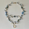 'ponyo sea goddess' clutter necklace