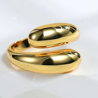 Image 1 of 18K Gold Plated Open Ring