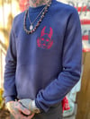 Masked Reveler Sweatshirt - Navy