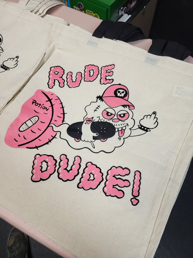 RUDE DUDE TOTE