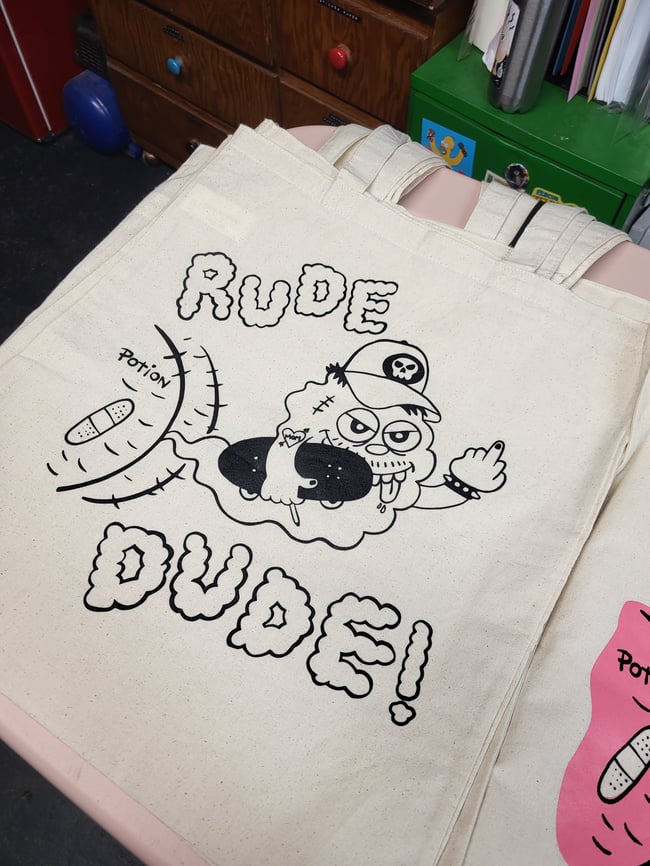 RUDE DUDE TOTE